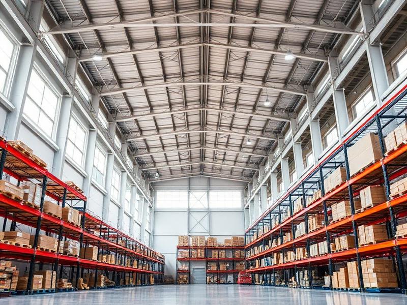 Industrial service: Warehouse Construction by Deepika Builtech