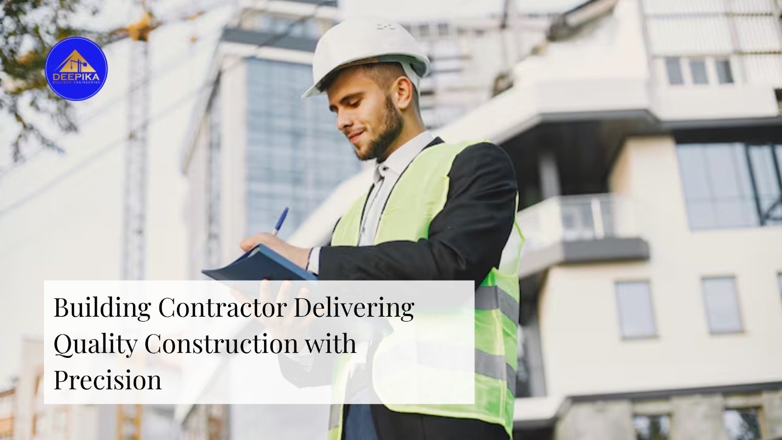 Building Contractor Delivering