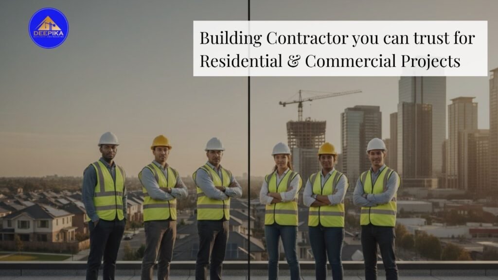 Building Contractor You Can Trust for Residential & Commercial Projects