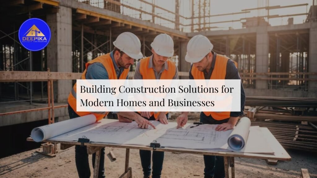 Building Construction Solutions for Modern Homes and Businesses