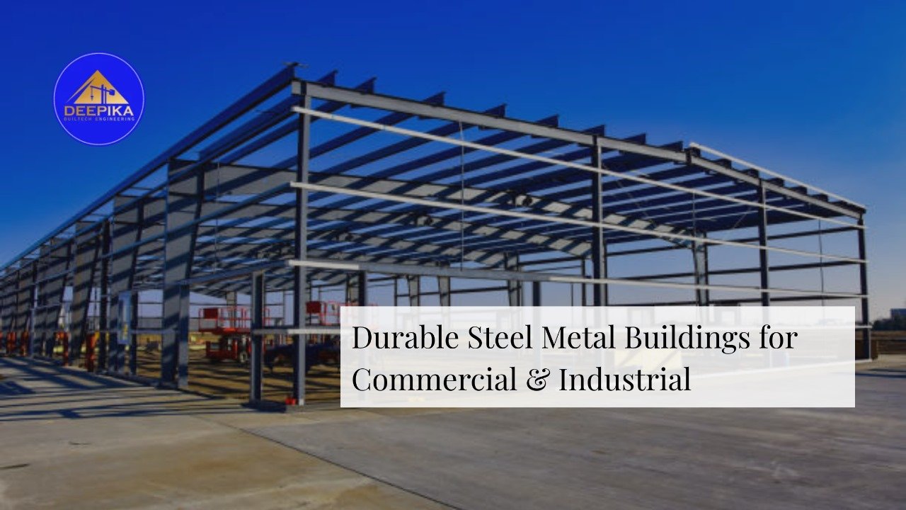 Durable Steel Metal Buildings for Commercial & Industrial Applications