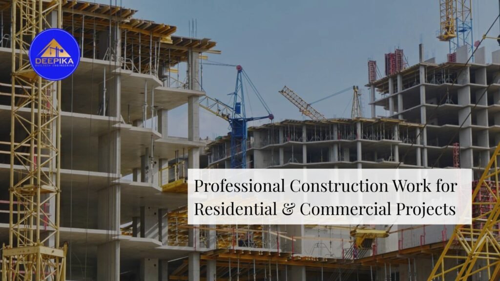Professional Construction Work for Residential & Commercial Projects